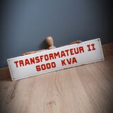 Enamelled plate transformer