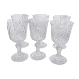 Rosaline D'arcoroc Luminarc pink wine glasses