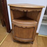 Solid oak corner unit