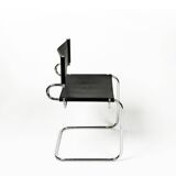 "Terrj" leather chair by Luigi Saccardo for Arrmet – Italy, 1970s