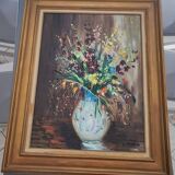 Painting on canvas signed N. Arnaud