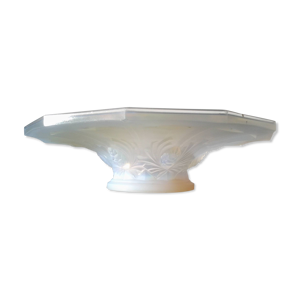 Coupe en verre opalescent