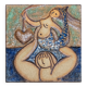 Vintage Søholm Keramik Wall Relief – Noomi Backhausen, 1979