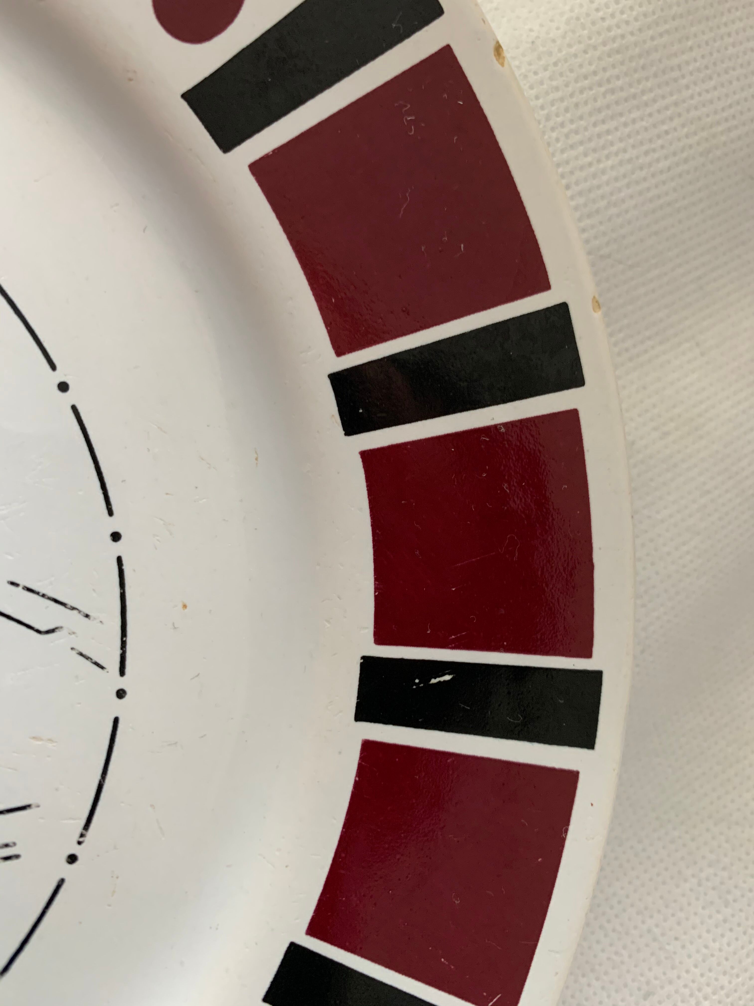 Basque women's plate Sieulanne Bayonne