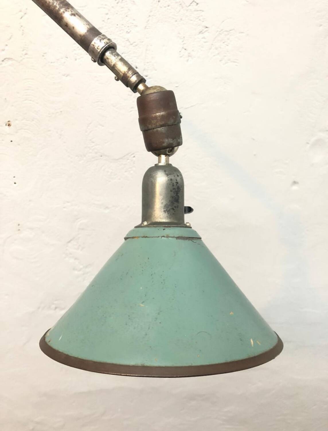 Antique Johan Petter Johansson Series 1 Triplex Telescopic Work Light