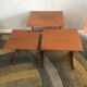 Teak nesting tables by G-plan 1960's
