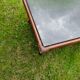 Table basse en bambou et rotin