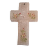 Crucifix - Christ regulates - Stone cross 13x 8 cm - Cadoflor