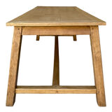 Solid oak dining table