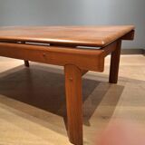 Vintage teak coffee table designed by HW Klein for Bramin 1960s