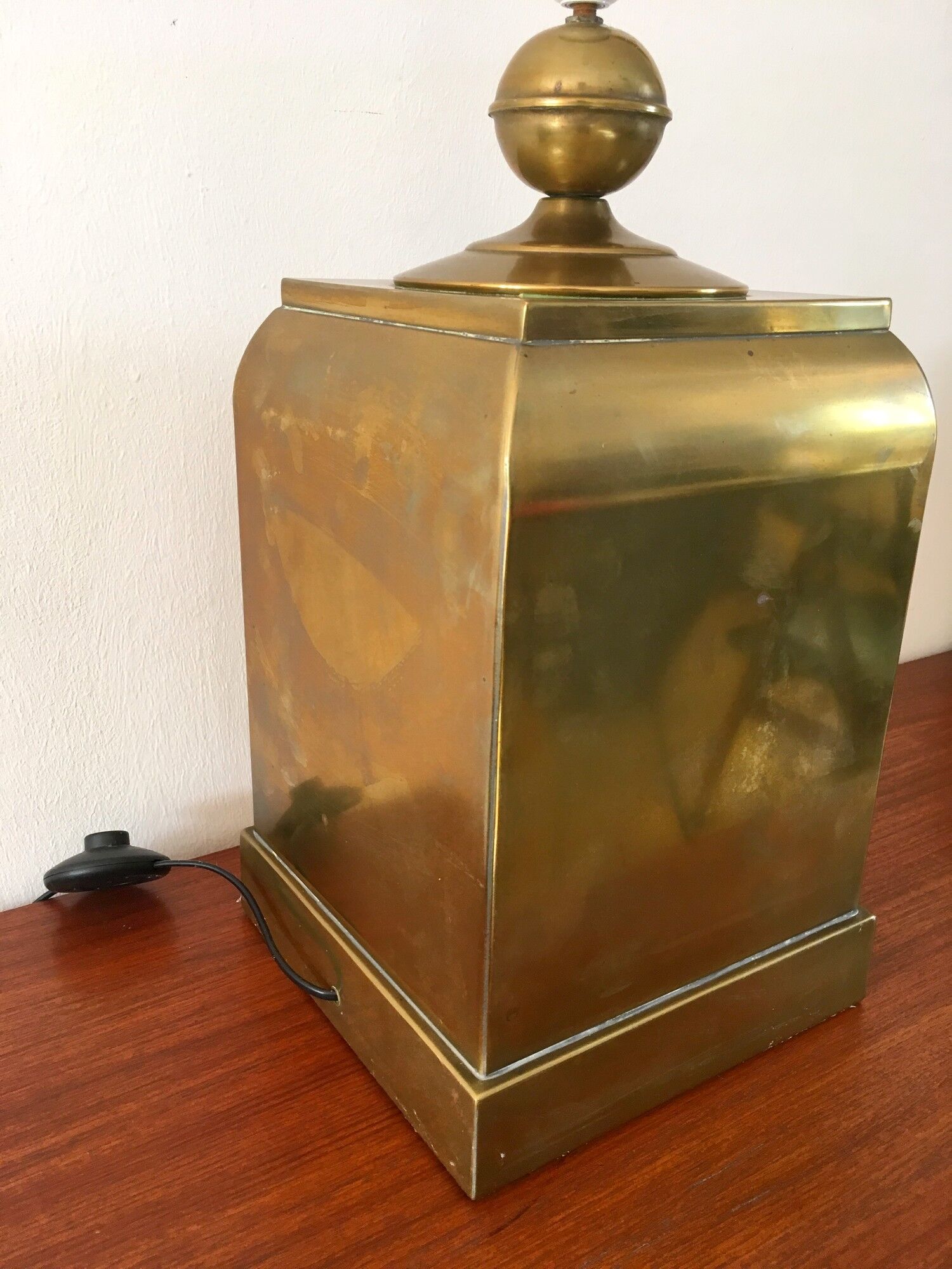 Vintage brass lamp 70