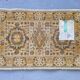 Tapis sarouk vintage moutarde