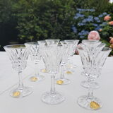 Lots de 12 verres à Liqueur V&B Saar années 1930