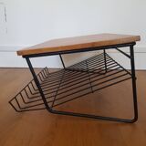 Scandinavian wall-mounted bedside table