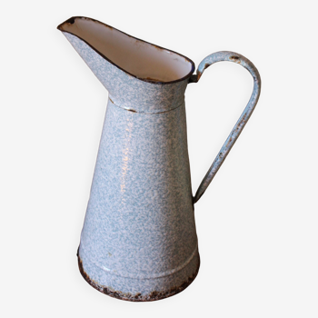 pitcher heather blue enamelled sheet metal