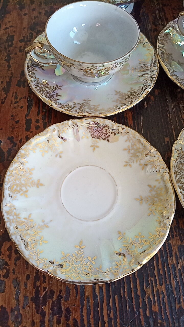 German porcelain coffee/tea service - 6 people
