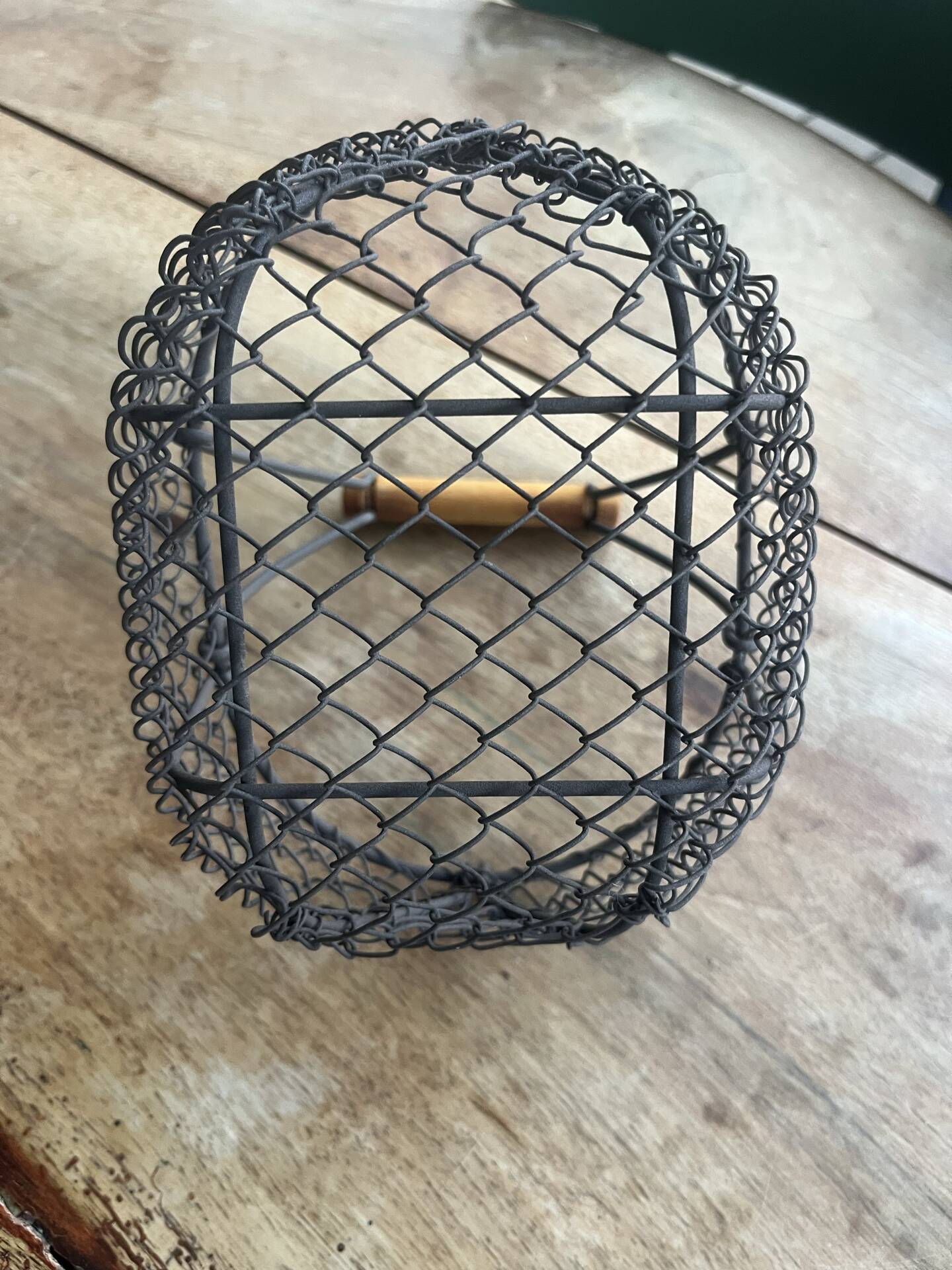 Mini panier en grillage