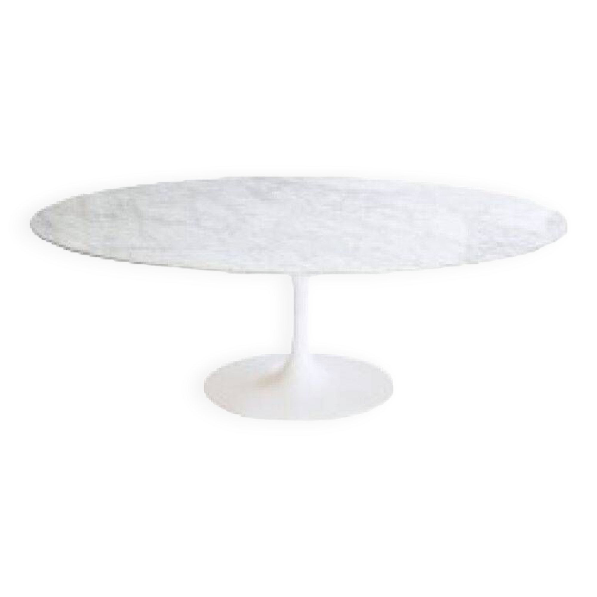 Marble table with tulip base