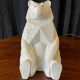 Petite lampe Art Déco ours polaire