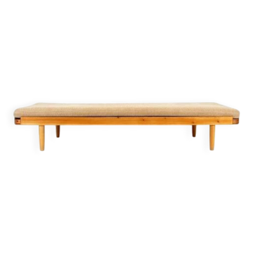 Retro Vintage Danish Pine Single Day Bed Sofa Futon Mid Century Modern 50s 60s