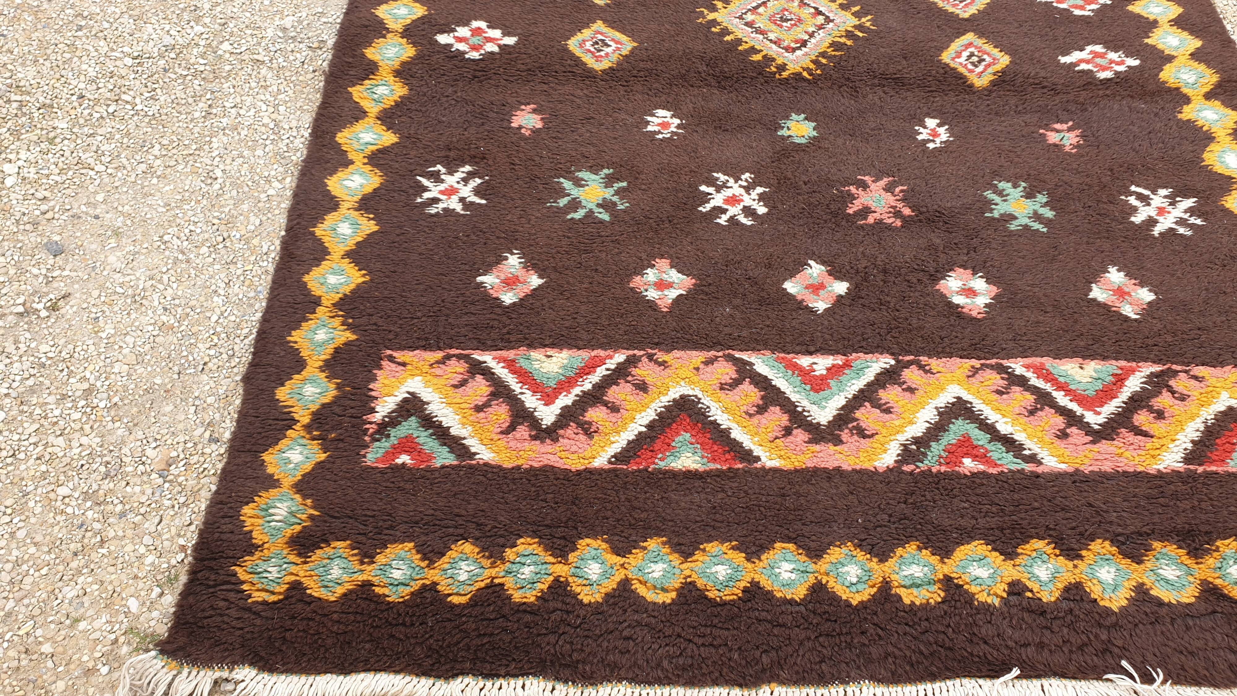 Moroccan berbert carpet thick wool