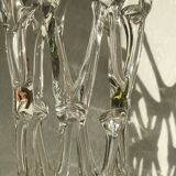 Ion Tamaian lattice glass vase