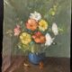 Antique flower painting