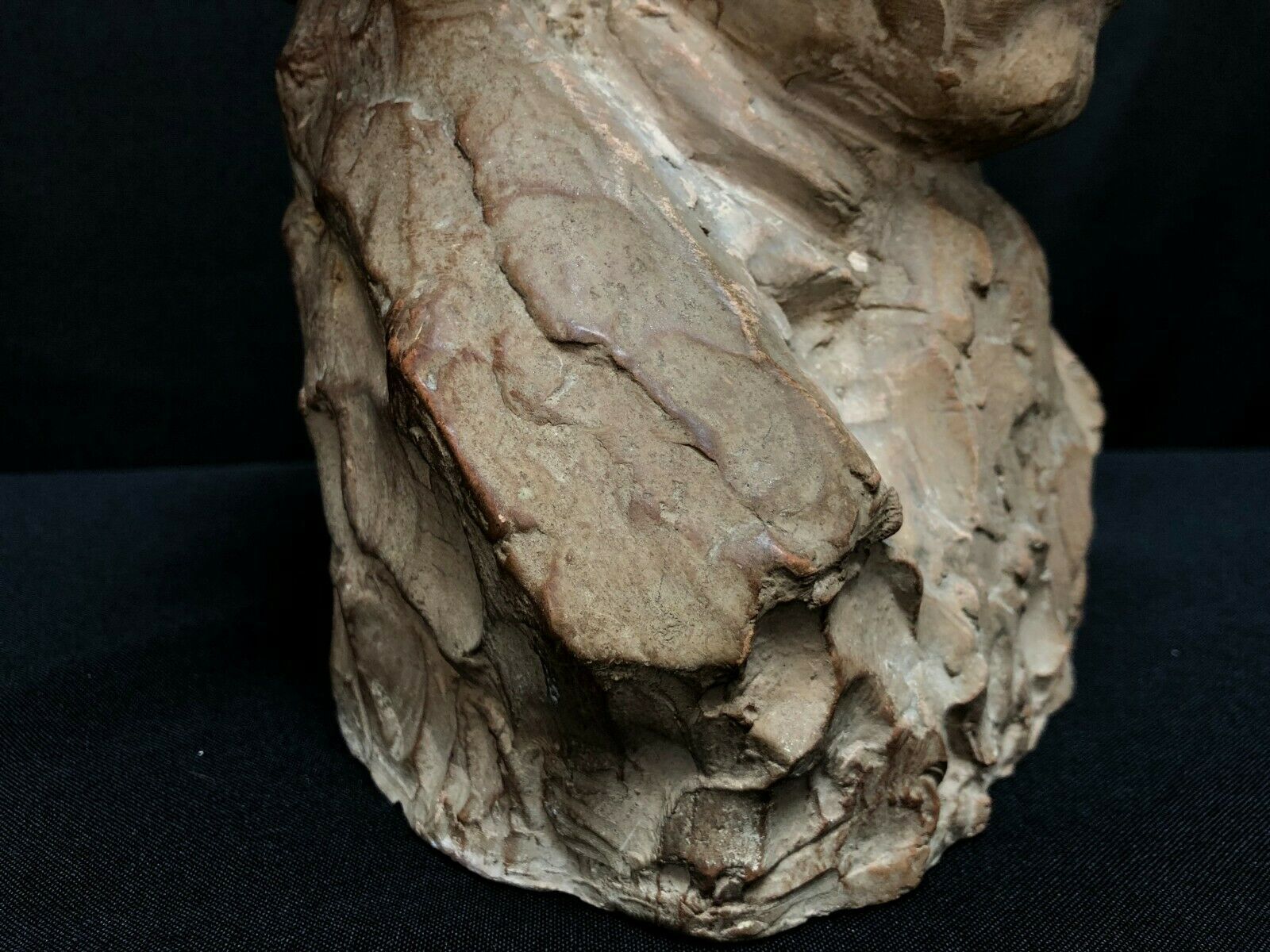 Terracotta bust representing Beethoven around 1930