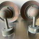 Pair of classic danish vintage outdoor wall lamps in copper