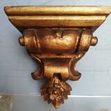 Wall lamp console gilded wood early XXem