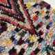 Moroccan Berber carpet Boucherouite 3.05x0.90m