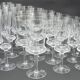 Lot de 24 verres à pied