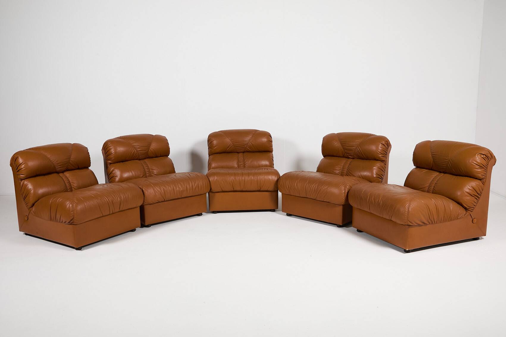 Vintage Italian modern lounge chairs from 1970’s