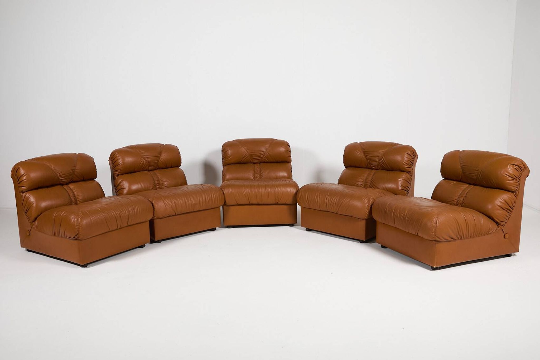 Vintage Italian modern lounge chairs from 1970’s