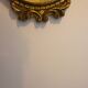Magnificent baroque mirror in gilded wood, France 1950s.