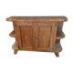 2-DOOR CABINET with central shelf circa 1940/1950