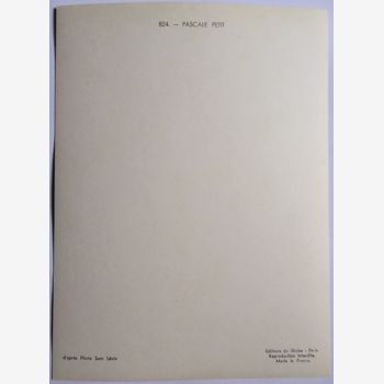 Original photograph of " Pascale Petit" circa 1960