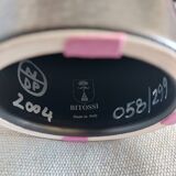 Ceramic vase brand Bitossi, designer: Du Pasquier, numbered vase