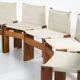 Ensemble de 12 chaises de salle à manger Monk par Afra & Tobia Scarpa pour Molteni, années 1970
