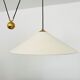 Large Adjustable Brass Pendant Lamp with Counterweight by Florian Schulz
