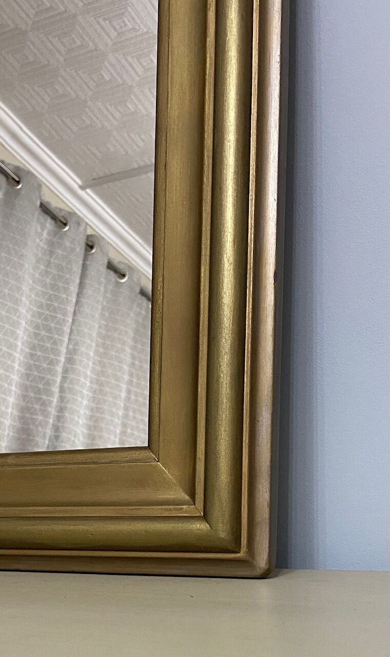 Gilded Louis Philippe mirror