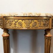 Console "Demi-Lune" Style Louis XVI Période Napoléon III