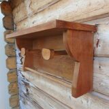 Vintage Scandinavian wall coat rack