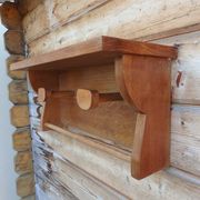 Vintage Scandinavian wall coat rack