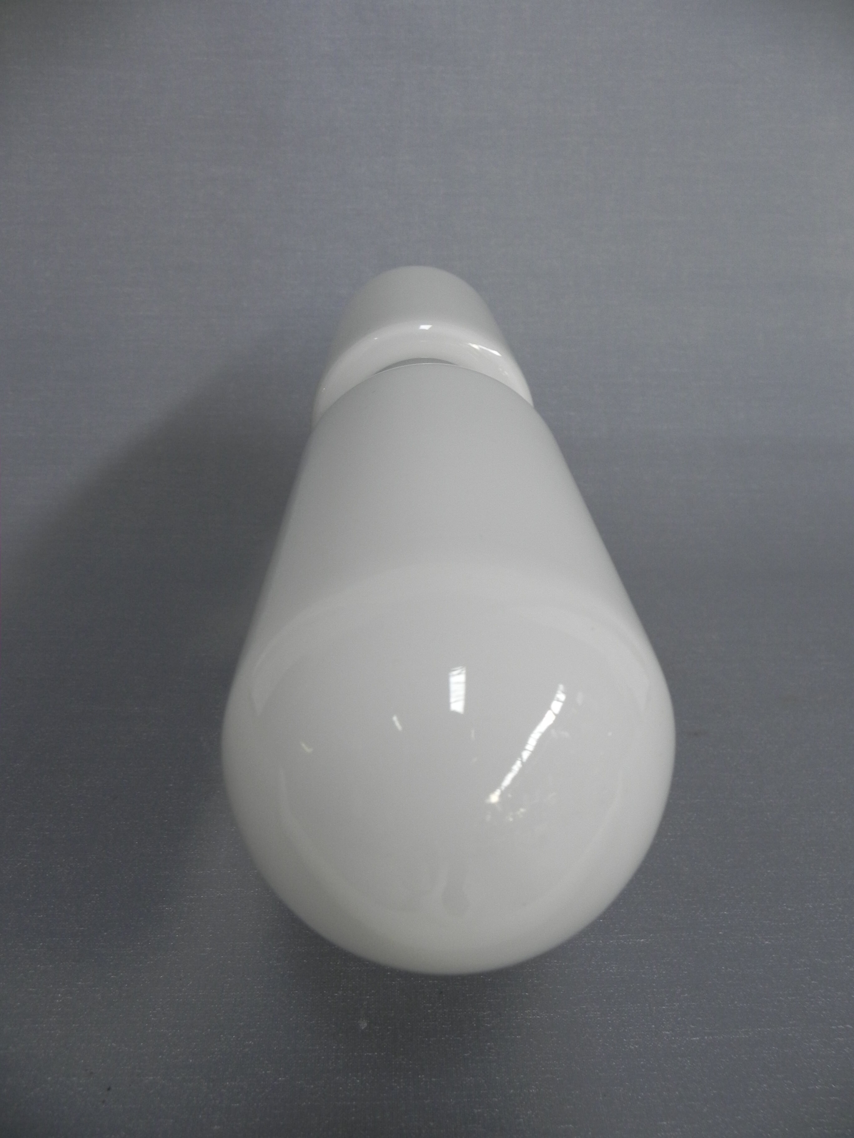 Vintage wall lamp with 2 glass caps