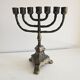 Ancien Chandelier Menorah 7 branches