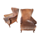 Set of 2 english canne chairs