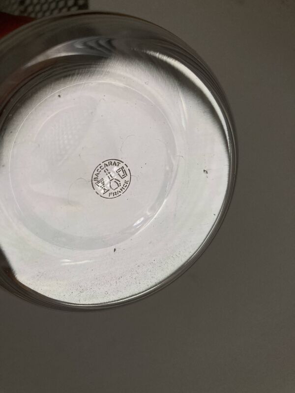 Set de 5 verres Baccarat gobelets whisky Perfection 1980