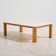 Marble coffee table
