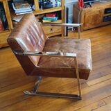 Leather armchair